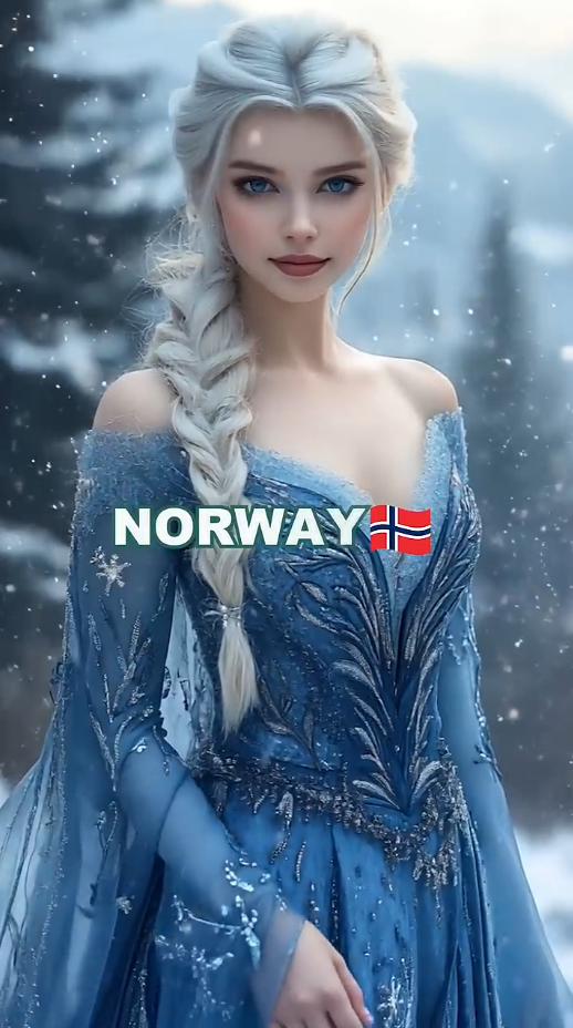 AI가 만든 각 나라별 공주 (영상있음)