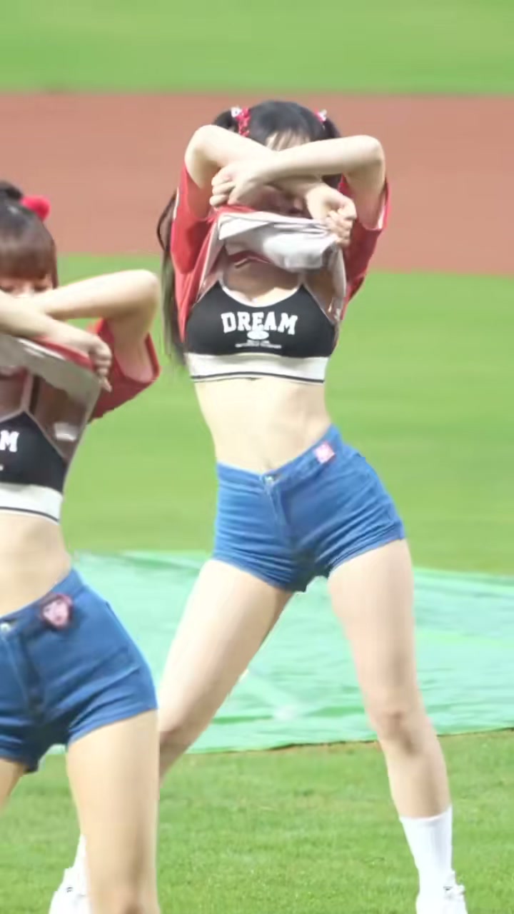 귀여운 치어리더 누나
